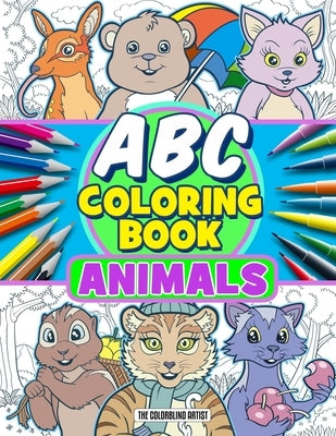ABC Coloring Book Animals: Coloring Book for KIds - All ages by Orig, Olan