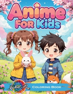 Anime Coloring Book for Kids: Fun Stories and Cute Kawaii Characters - A Perfect Creative Journey for Kids, Toddlers, and Preschoolers, Ideal for Bi by Poe, Luka