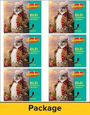 Wonders for English Learners, Gr 4 Beginner Companion Worktext Pkg by McGraw Hill