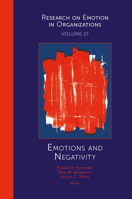 Emotions and Negativity by Humphrey, Ronald H.
