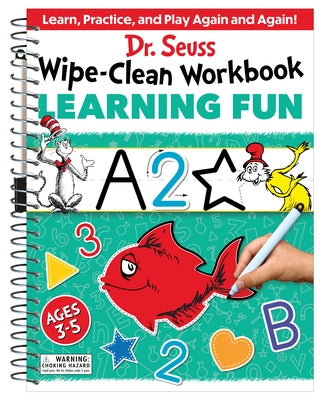 Dr. Seuss Wipe-Clean Workbook: Learning Fun: Activity Workbook for Ages 3-5 by Dr Seuss