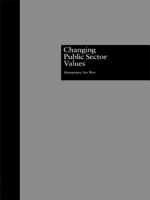 Changing Public Sector Values by Wart, Montgomery Van