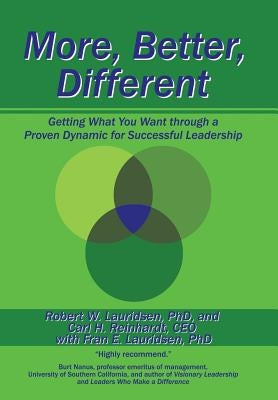 More, Better, Different: Getting What You Want through a Proven Dynamic for Successful Leadership by R. Lauridsen