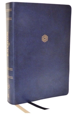 Kjv, the Woman's Study Bible, Leathersoft, Blue, Red Letter, Full-Color Edition, Thumb Indexed, Comfort Print: Receiving God's Truth for Balance, Hope by Patterson, Dorothy Kelley