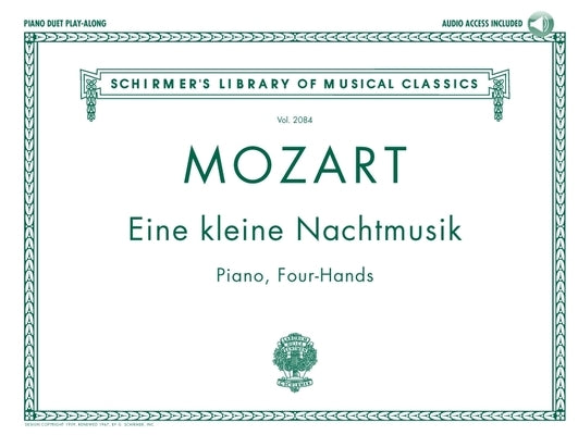 Mozart - Eine Kleine Nachtmusik - Piano Duet Play-Along (Bk/Online Audio) by Amadeus Mozart, Wolfgang