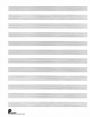 Musipack 3 Ring Filler No. 1: 12-Stave: Passantino Manuscript Paper by Hal Leonard Corp