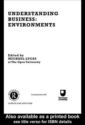 Understanding Business Environments by Lucas, Michael