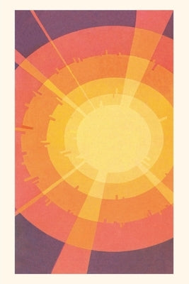 Vintage Journal Sunburst Pattern by Found Image Press