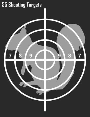 55 Shooting Targets: Squirrel Shooting Targets - Black by Special Targets