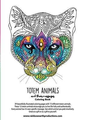 Totem Animals Coloring Book by Heemskerk, Diana