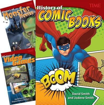 Time(r) History of Cool Stuff: 3-Book Set by Paris, David