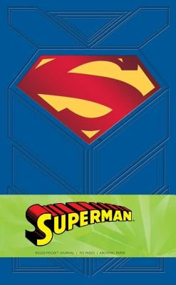 Superman Ruled Pocket Journal by Wallace, Daniel