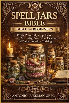 Spell Jars Bible for Beginners: Create Powerful Jar Spells for Love, Prosperity, Protection, Healing, and Daily Intention Crafting by Lukeman Greg, Antonio
