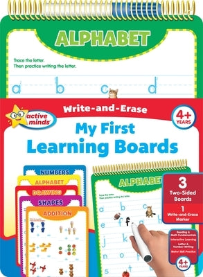 Active Minds Write-And-Erase My First Learning Boards by Sequoia Children's Publishing