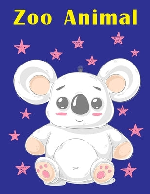 Zoo Animal: An Adult Coloring Book with Fun, Easy, and Relaxing Coloring Pages for Animal Lovers by Mimo, J. K.