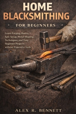 Home Blacksmithing for Beginners: Learn Forging Basics, Safe Setup, Metal Shaping Techniques, and Easy Beginner Projects without Expensive Tools by Bennett, Alex R.