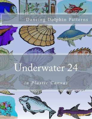 Underwater 24: in Plastic Canvas by Patterns, Dancing Dolphin
