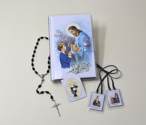 First Mass Book Vinyl Set: An Easy Way of Participating at Mass for Boys and Girls by Catholic Book Publishing & Icel