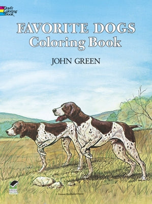 Favorite Dogs Coloring Book by Green, John