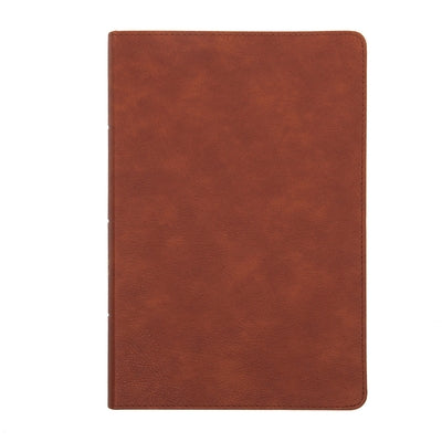 NASB Giant Print Reference Bible, Burnt Sienna Leathertouch by Holman Bible Publishers