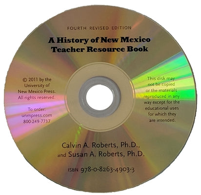 A History of New Mexico, 4th Revised Edition, Teacher Resource Book by Roberts, Calvin A.