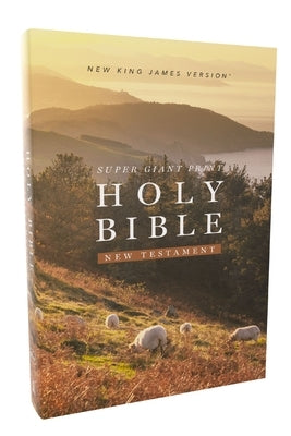 NKJV Super Giant Print New Testament, Softcover, Red Letter, Comfort Print by Thomas Nelson