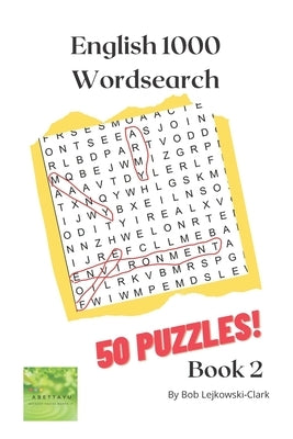 English 1000 Wordsearch: English Booster for English Language learners - Book 2 by Lejkowski-Clark, Bob