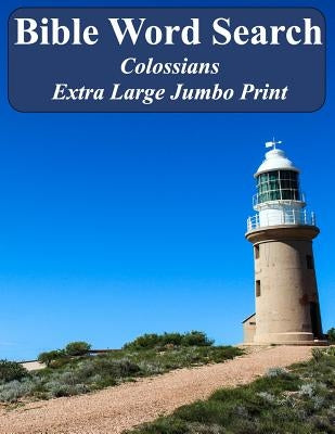Bible Word Search Colossians: King James Version Extra Large Jumbo Print by Pope, T. W.