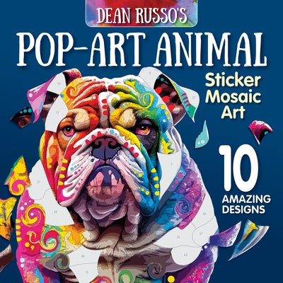 Dean Russo's Pop Art Animal Sticker Mosaic Art by Russo, Dean