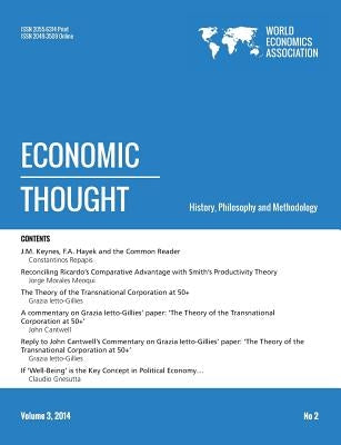 Economic Thought, Vol 3, No 2, 2014 by Wea