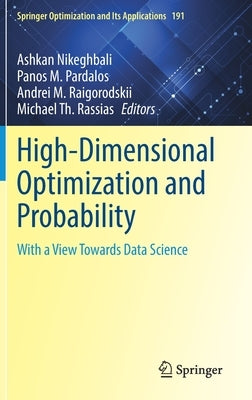 High-Dimensional Optimization and Probability: With a View Towards Data Science by Nikeghbali, Ashkan