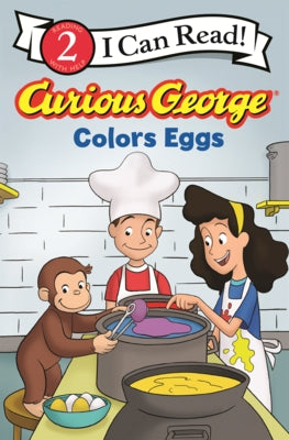 Curious George Colors Eggs by Rey, H. A.