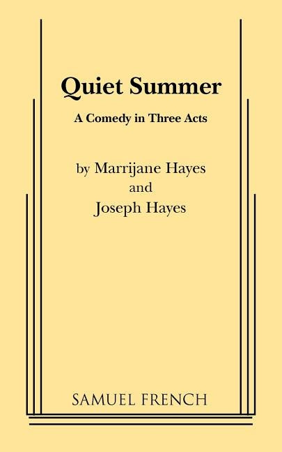 Quiet Summer by Hayes, Marrijane