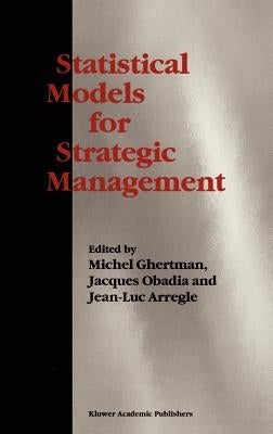 Statistical Models for Strategic Management by Ghertman, Michel
