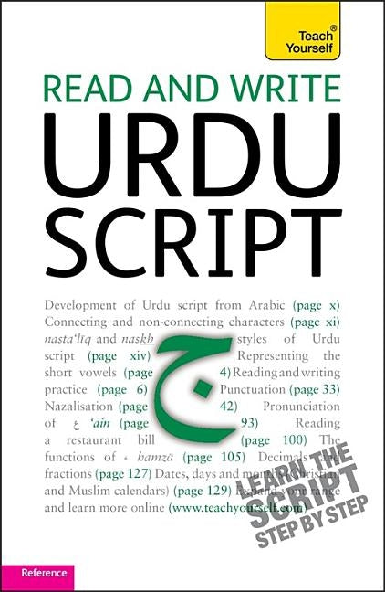 Read and Write Urdu Script by Delacy, Richard