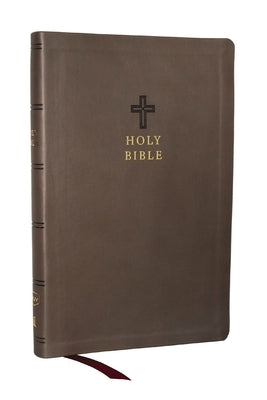 KJV Holy Bible, Value Ultra Thinline, Charcoal Leathersoft, Red Letter, Comfort Print by Thomas Nelson