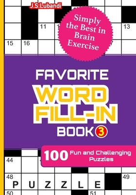 FAVORITE WORD FILL-IN Book 3 by Jaja Media