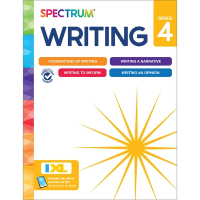 Spectrum Writing Workbook, Grade 4 by Spectrum
