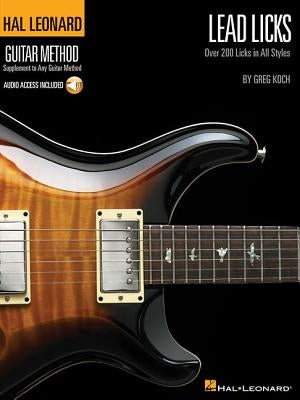 Lead Licks [With CD (Audio)] by Koch, Greg