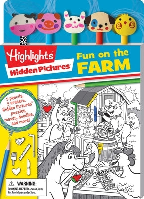 Highlights: Hidden Pictures: Fun on the Farm by Editors of Silver Dolphin Books