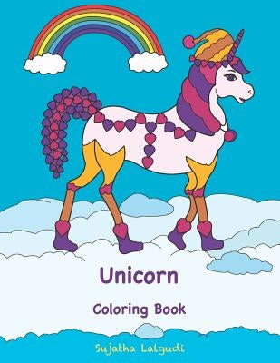 Unicorn Coloring Book: Valentine's Day Gift for Girls, Unicorns by Lalgudi, Sujatha