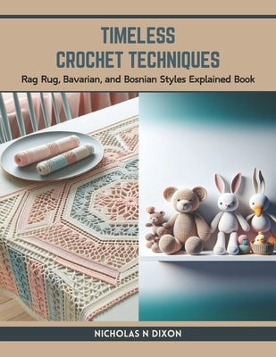 Timeless Crochet Techniques: Rag Rug, Bavarian, and Bosnian Styles Explained Book by Dixon, Nicholas N.
