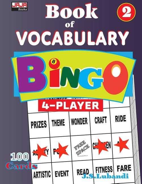 BOOK of Vocabulary BINGO, VOL.2 by Jaja Books
