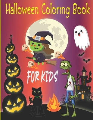 Halloween Coloring Book for Kids: I Spy Halloween Book for Kids Ages 3 Years Old and Up by Toura, Tfatef