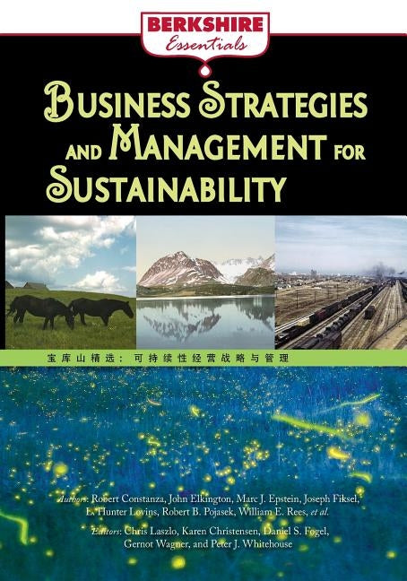 Business Strategies and Management for Sustainability by Laszlo, Christopher