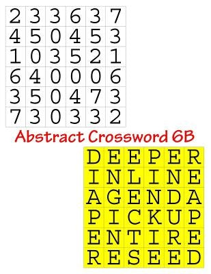 Abstract Crossword 6B by Gurtowski, Francis