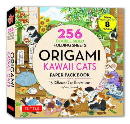 Origami Kawaii Cats Paper Pack Book by Tuttle Studio
