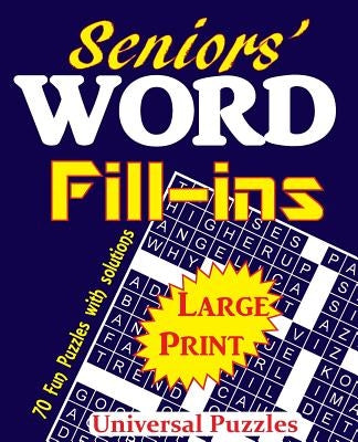 Seniors' Word Fill-ins by Universal Puzzles