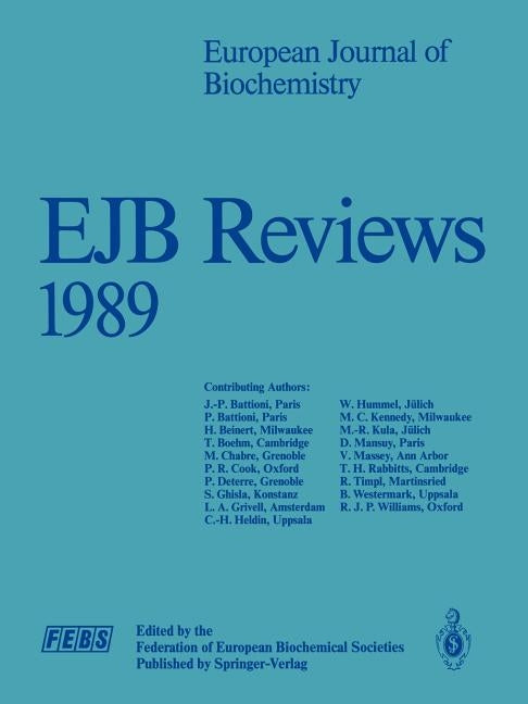 EJB Reviews 1989 by Christen, P.