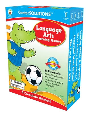 Language Arts Learning Games, Grade 1 by Carson Dellosa Education